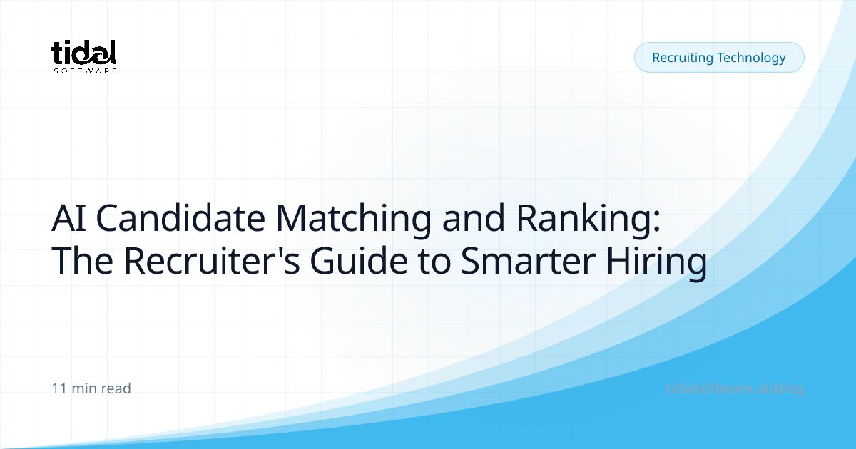 AI Candidate Matching and Ranking: The Recruiter's Guide to Smarter ...
