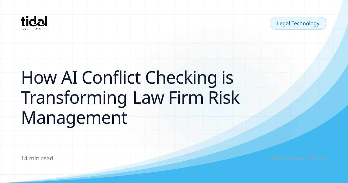 How AI Conflict Checking is Transforming Law Firm Risk Management ...