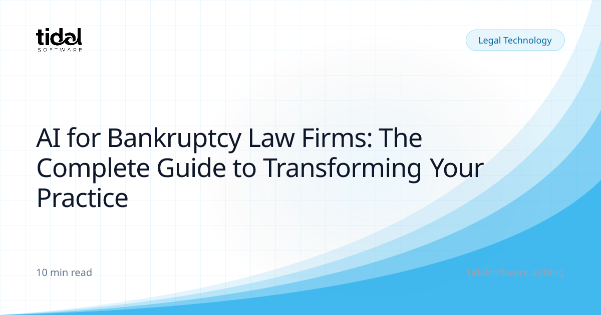 AI for Bankruptcy Law Firms: The Complete Guide to Transforming Your ...