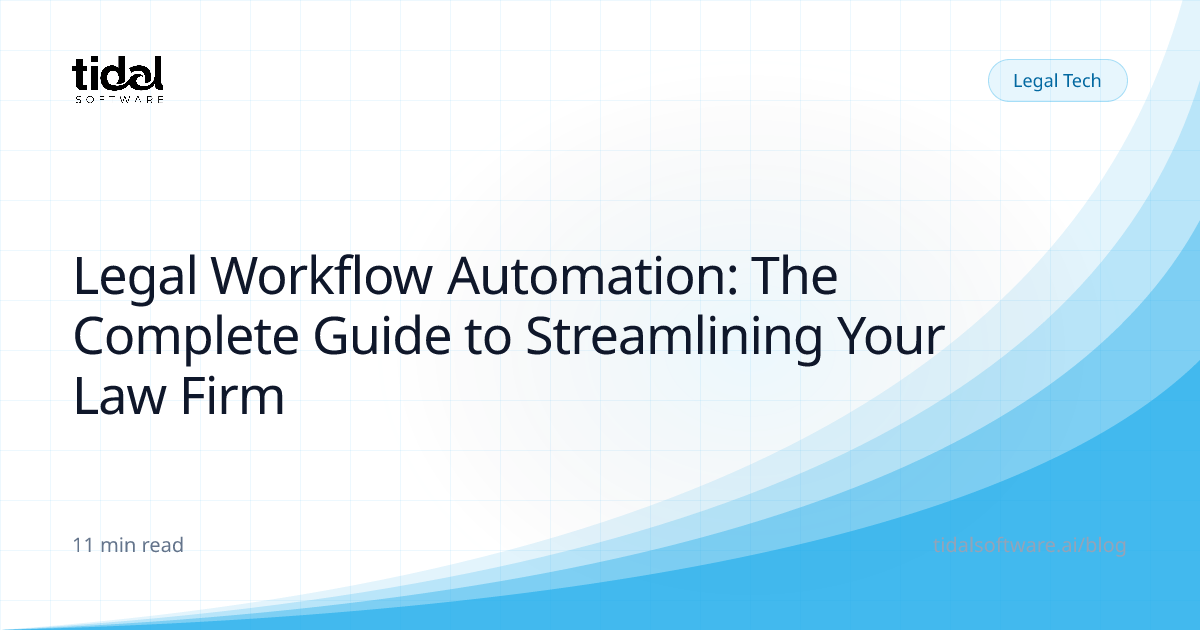 Legal Workflow Automation: The Complete Guide to Streamlining Your Law ...