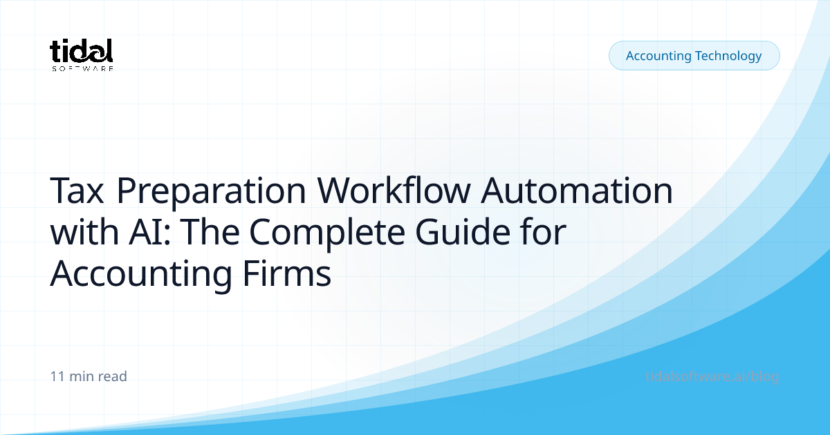Tax Preparation Workflow Automation with AI: The Complete Guide for ...